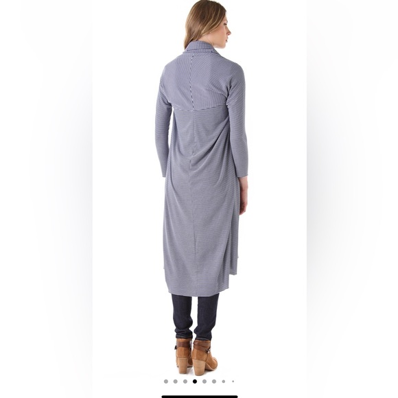 Dolan Striped Draped Cardigan - Picture 7 of 9